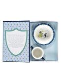 Kit para comida de color azul y blanco ROPASBOY / 19EZLAX1KTR001