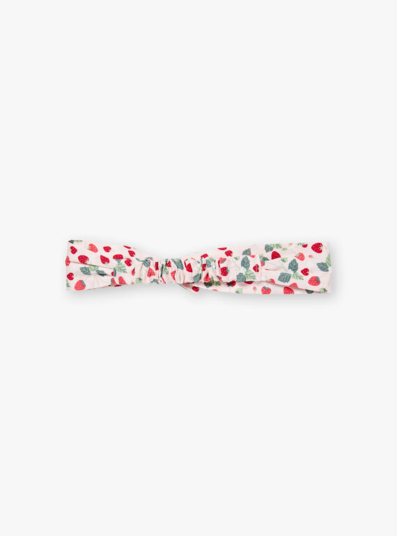 Cinta para el pelo con estampado de fresas ZOCHAETTE / 21E4PFJ1BAN301