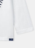 Camiseta manga larga con estampado KEPASSAGE / 24E3PG42TML009