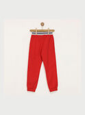 Pantalón de chándal de color rojo RABOTAGE 3 / 19E3PGB3JGB050