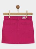 Falda de color rosa ROYLOETTE / 19E2PFQ1JUPD302