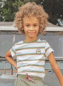 Camisa con estampado de rayas FIPOUAGE / 23E3PGD3TMC001