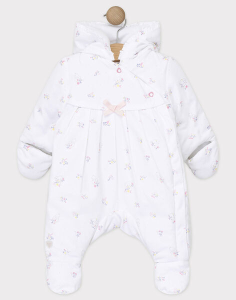 Buzo Con Estampado Floral De Color Crudo Para Bebe Nina Comprar Online Los Dias De Las Flores Sergentmajor