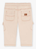 Pantalón cargo beige claro GABERNARD / 23H1BG71PAN801