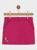 Falda de color rosa ROYLOETTE / 19E2PFQ1JUPD302