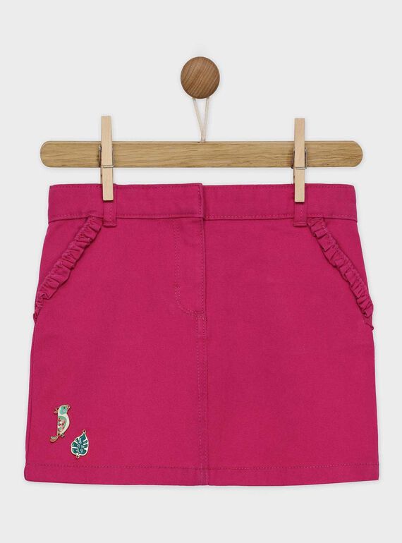 Falda de color rosa ROYLOETTE / 19E2PFQ1JUPD302