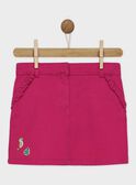 Falda de color rosa ROYLOETTE / 19E2PFQ1JUPD302