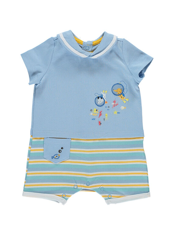 Pelele de color azul RENATHAN / 19E5BGJ1GREC208