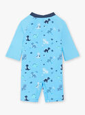 Mono de baño de color celeste para bebé niño ZIROMAIN / 21E4BGR1CBB218