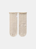 calcetines packx3 rosa LITRIETTE / 24H4PFK1LC3D319
