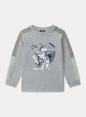 Camiseta Caballero Gris  LADOUBAGE / 24H3PGQ1TMLJ920