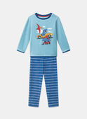 Pijama con dinosaurio de terciopelo LUIRIAGE / 24H5PG35PYJC242