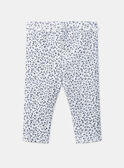 Legging de color crudo con estampado floral LACELINE / 24H1BFJ1LG001
