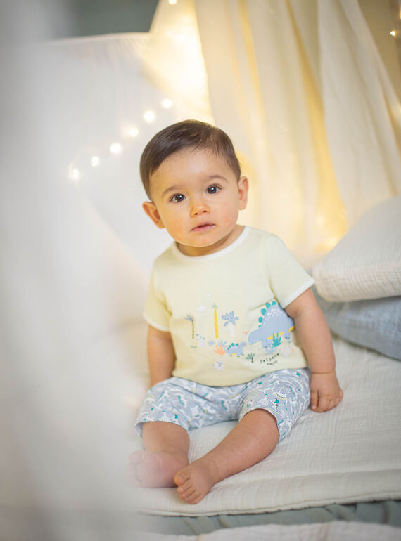 Pijama amarillo para bebé niño CEIZAAC / 22E5BG51PYJ104
