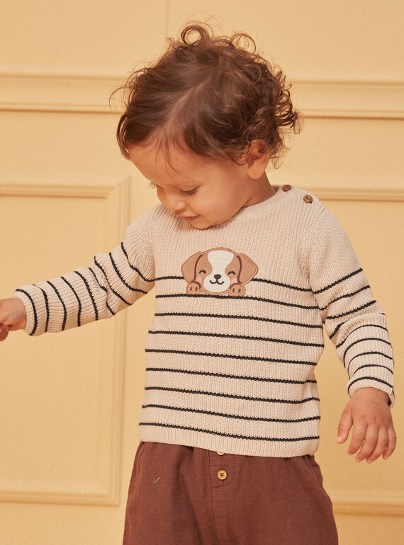 Jersey beige LAFELIX / 24H1BGK1PUL801