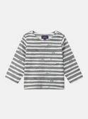 Camiseta de manga larga a rayas LAOLIVIER / 24H1BGQ1TML001