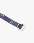Cinturón con hebilla redonda y flores bordadas DICEINETTE / 22H4PFE1CET070