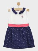 Vestido de color blanco RYCUJETTE / 19E2PFT3ROB001