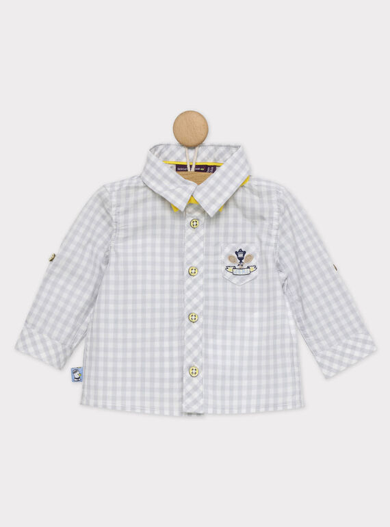 Camisa de color gris RYDORIAN / 19E1BGS1CHM904