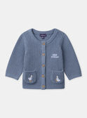 Greyish blue CARDIGAN NAKINAN / 25H1BGQ1CAR205