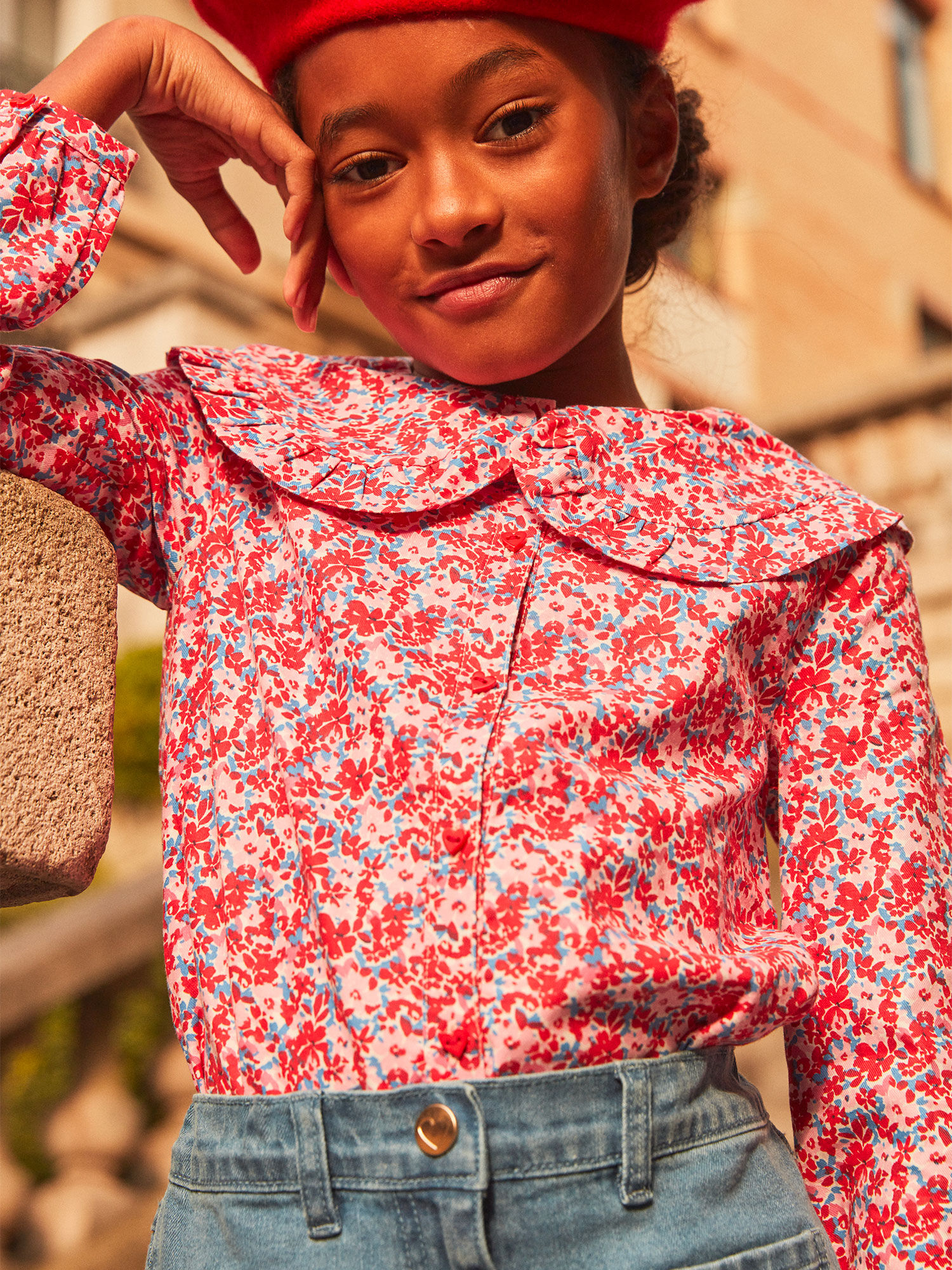 Camisa de sales color rojo
