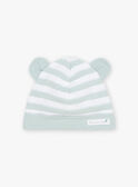 Gorro de punto crudo con orejas 3D  FONG / 23E0AG71BNA629
