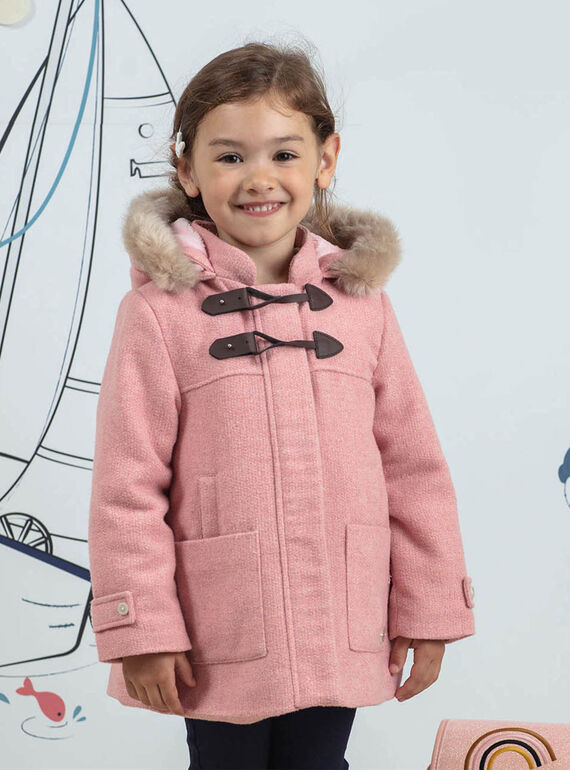 Dar Florecer Efectivamente Abrigo rosa estilo trenca para niña : comprar online - Abrigos, parkas y  chaquetas | SergentMajor