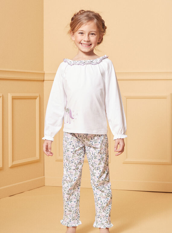 Pijama de unicornio de punto LUICHETTE / 24H5PF33PYJ005