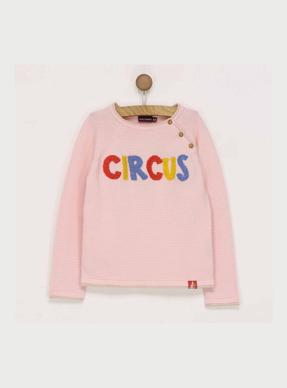 Jersey de color rosa RAFISSETTE / 19E2PFC1PULD300