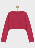 Cárdigan de color fucsia ROUZOYETTE / 19E2PFM1CAR304