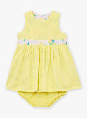 Vestido amarillo LAALYSE / 24H1BFI1ROB116