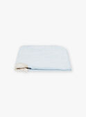 Manta azul de pelo artificial con estampado para niño recién nacido COSMIN / 22E0AGC1D4PC227
