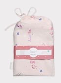 Juego de cama de color turquesa y rosa con estampado de sirena TIPARURSIR2 / 20EZEN71PLR213