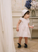 Vestido de ceremonia y cubrepañal para bebé niña CAJUSTINE / 22E1BFH1ROB301