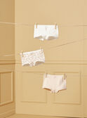 Culotte de color crudo LUIFRETTE / 24H5PF51SHY001