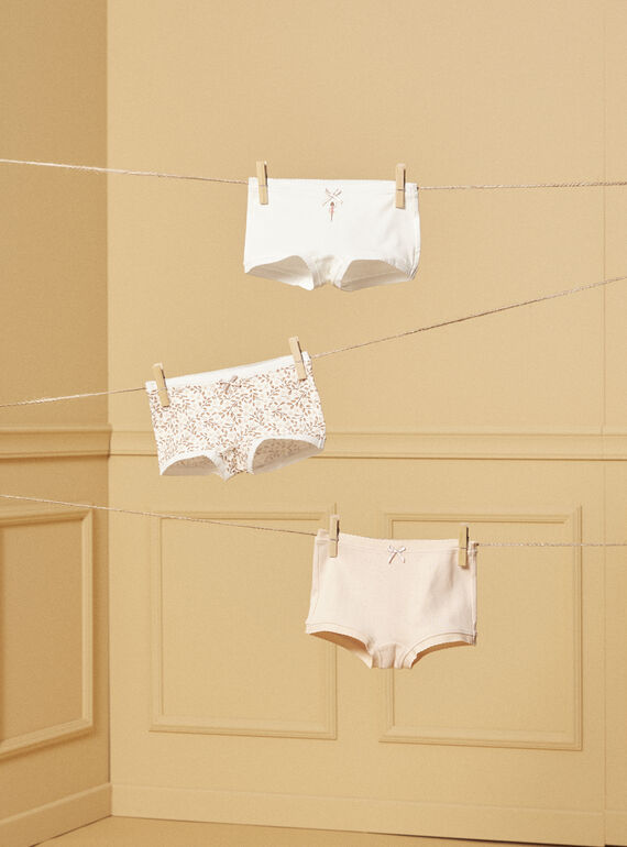 Culotte de color crudo LUIFRETTE / 24H5PF51SHY001