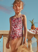 Bañador de color casis con estampado floral FRYCRETTE / 23E4PFM4D4KD302