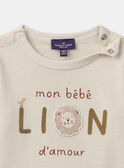 Camiseta de manga larga de león MAACHILE / 25E1BG71TML114