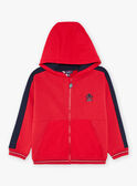 Sudadera bicolor con capucha FEGILAGE / 23E3PGB1GIL506