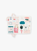Casa de muñecas de color crudo de tela Carry-on Dollhouse SMAFA0062MAISON / 23J7GF31JOU099