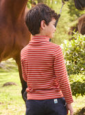 Jersey interior de Rayas Naranja LARAYAGE / 24H3PGR1SPL400