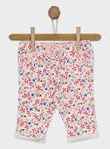 Pantalón de chándal de color blanco RAFBA / 19E1BFC1JGB001