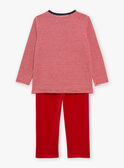 Pijama de Navidad rojo de terciopelo GLULAGE / 23H5PGG1PYJF511