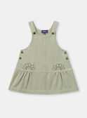 Pichi verde arcilla con bordado KABERENICE / 24E1BF31CHSG600