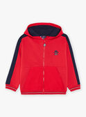 Sudadera bicolor con capucha FEGILAGE / 23E3PGB1GIL506