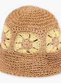 Sombrero natural de rafia FLICAPETTE / 23E4PFP1CHA009