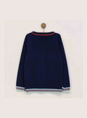 Jersey de color azul noche REMUAGE / 19E3PGD1PULC205