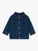 Chaqueta vaquera con detalles anudados para bebé niña CIMELISSA / 22E1BFG1VESP269