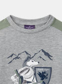 Camiseta Caballero Gris  LADOUBAGE / 24H3PGQ1TMLJ920