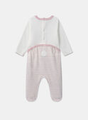 Pelele de terciopelo con conejo MEAMY / 25E5BFF1GRE001